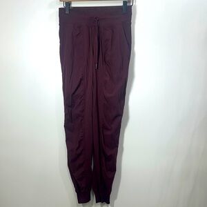 Lululemon dance studio purple joggers size 4